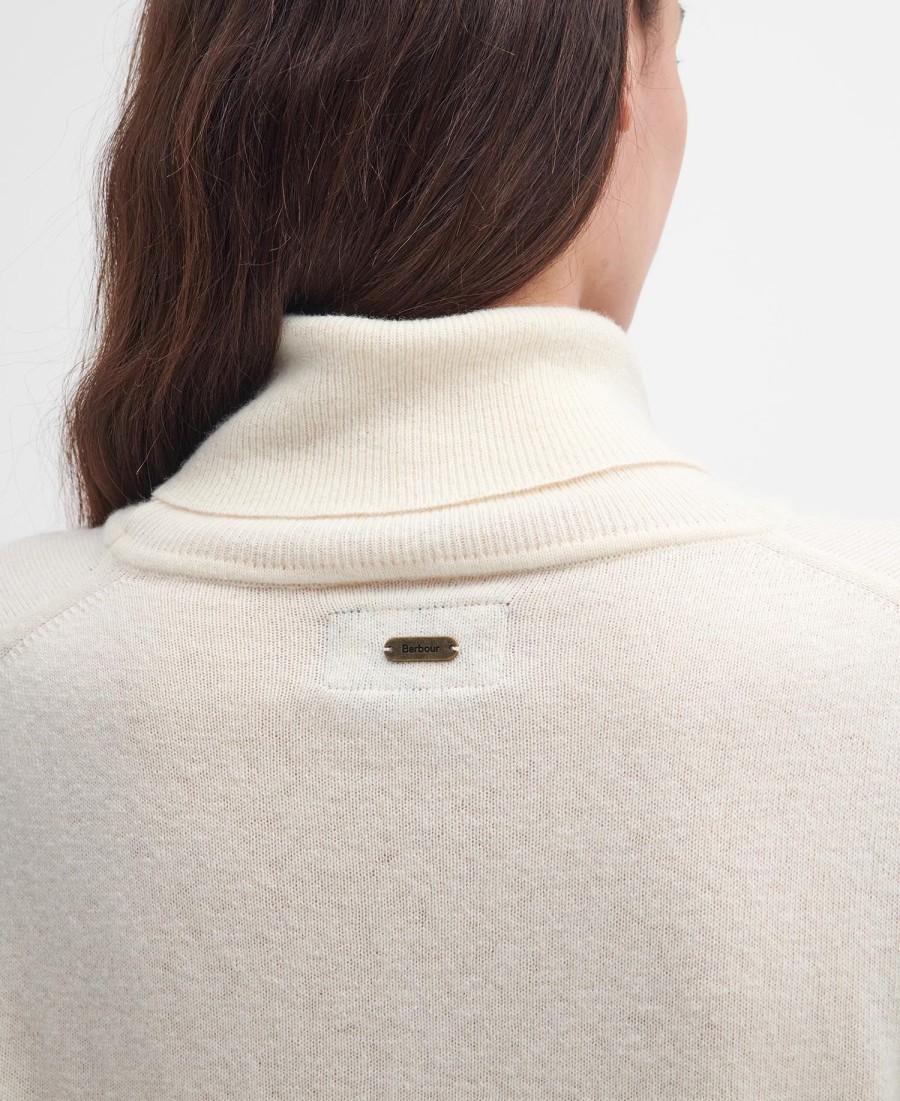 pendle jumper met opgerolde hals