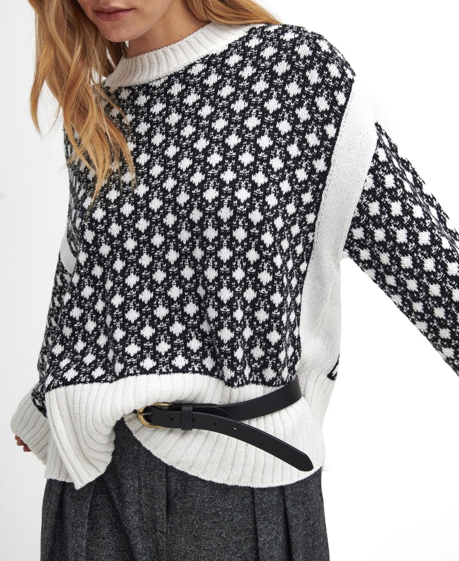 paulette trui met ronde hals