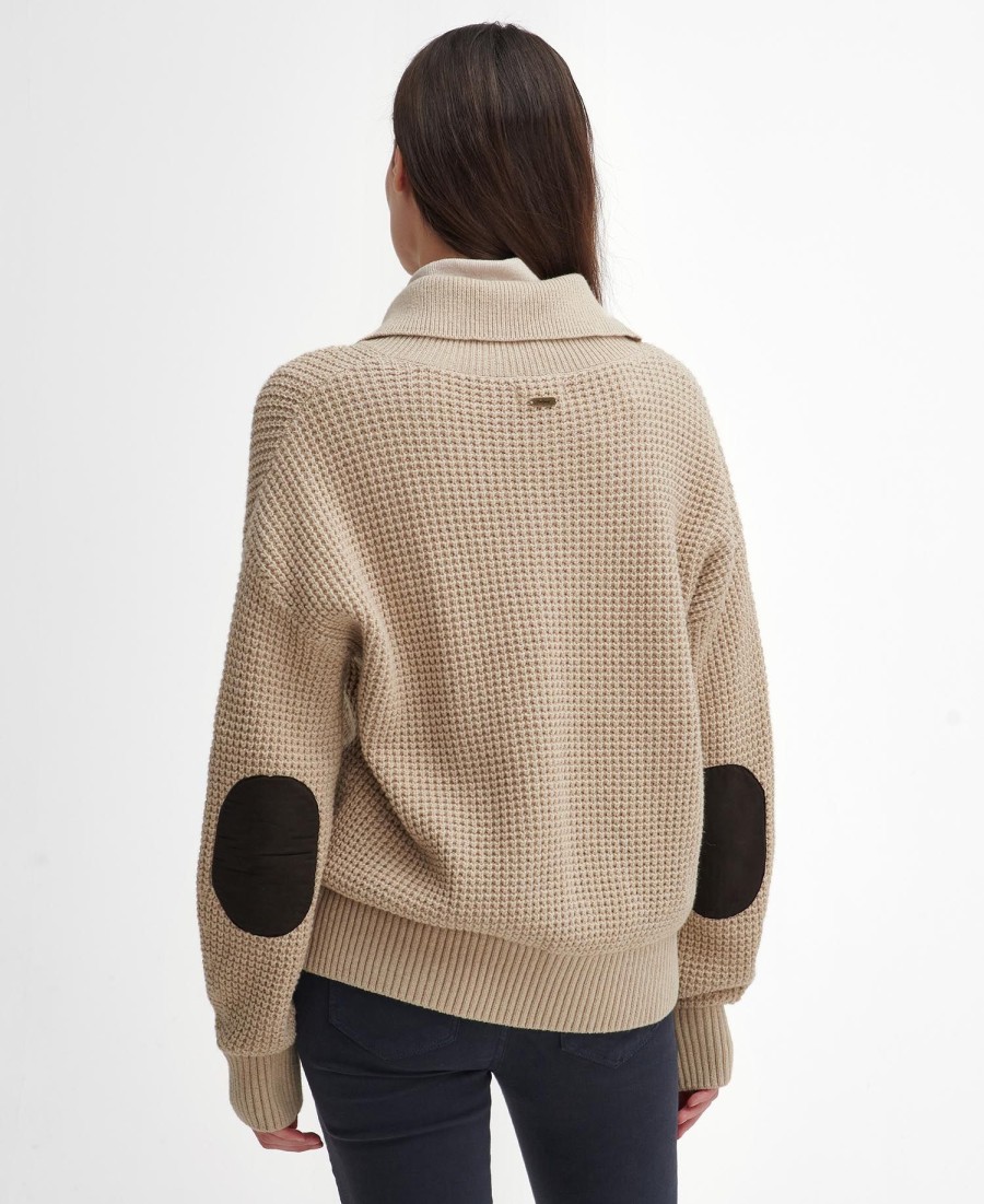 woodside half-button jumper