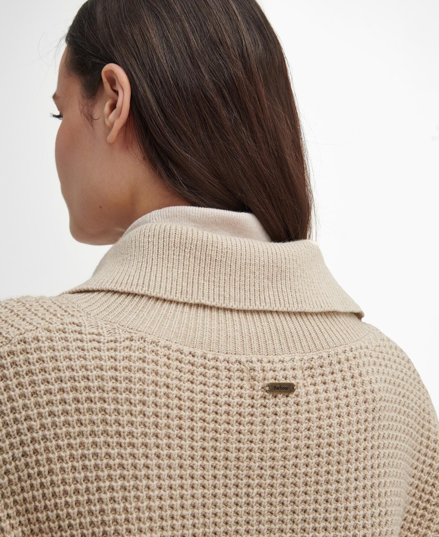 woodside half-button jumper