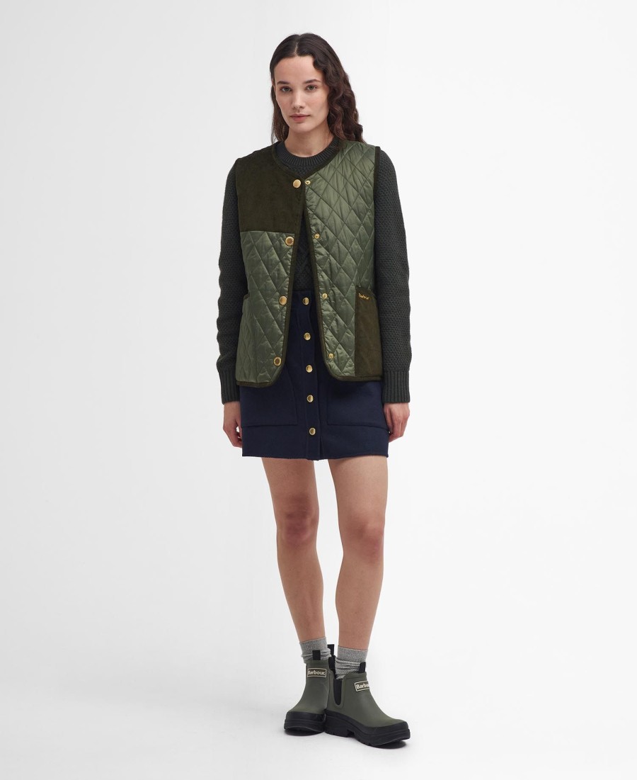 burne argyle trui met ronde hals