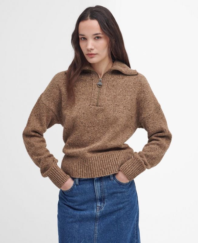 lavensdale half zip jumper