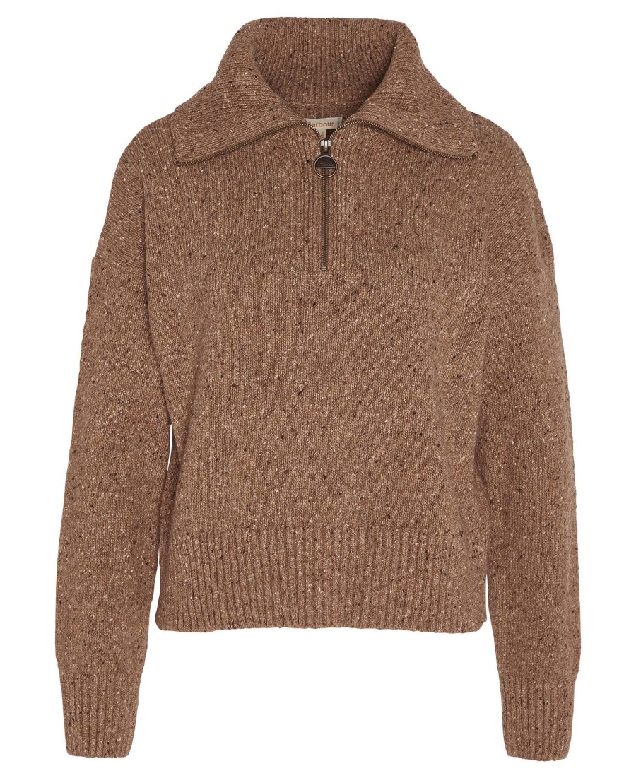 lavensdale half zip jumper