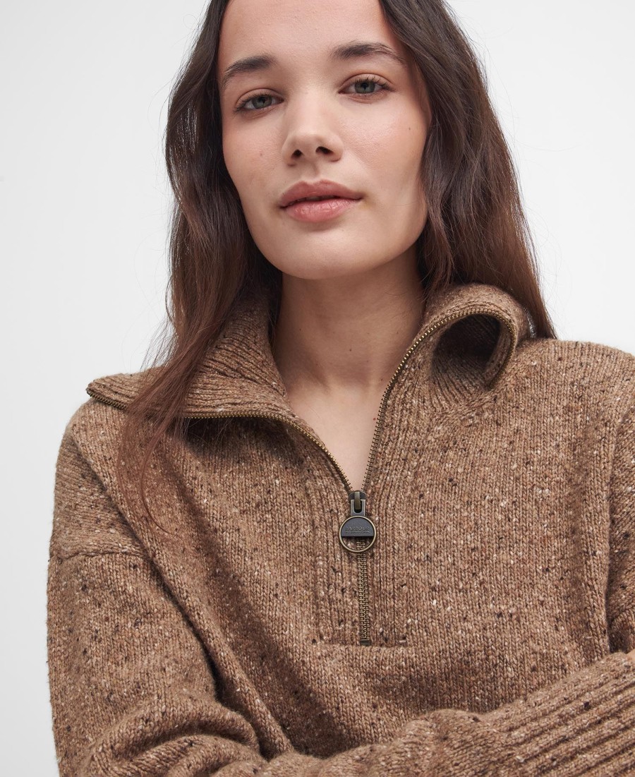 lavensdale half zip jumper