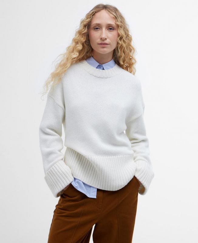 cassandra trui met ronde hals