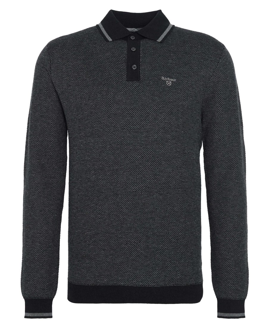hilden gebreide poloshirt
