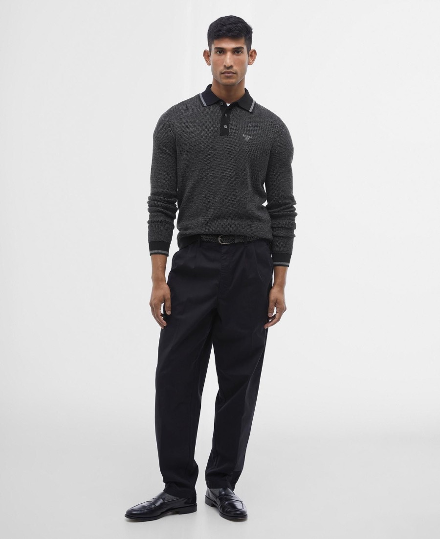 hilden gebreide poloshirt