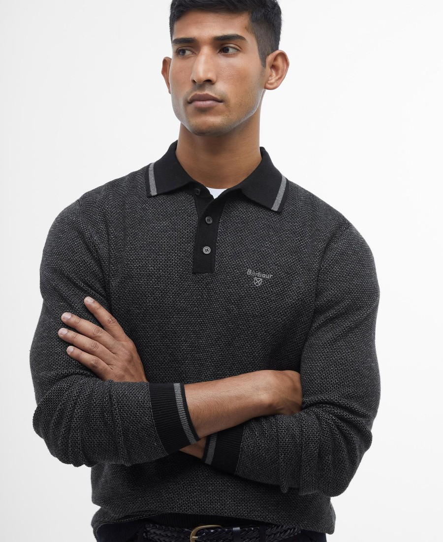 hilden gebreide poloshirt