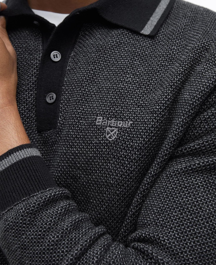 hilden gebreide poloshirt