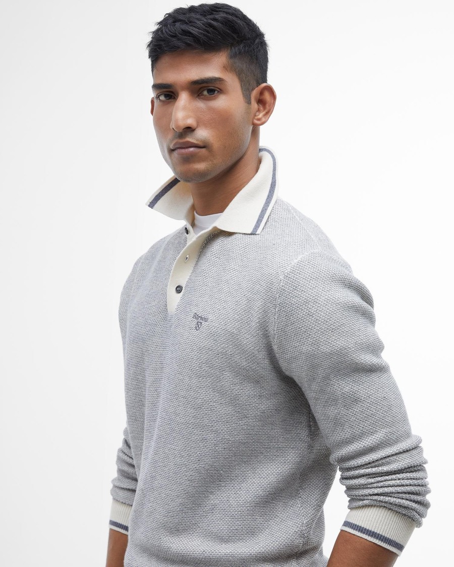 hilden gebreide poloshirt