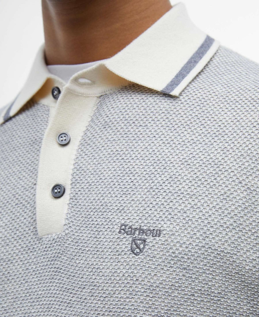 hilden gebreide poloshirt