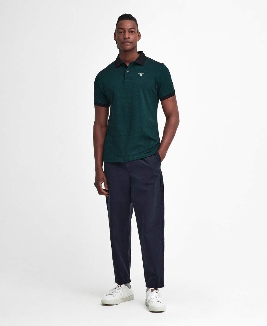 sport mix polo shirt