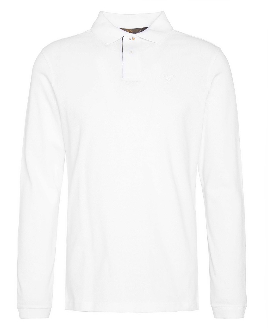 een onmisbaar poloshirt met lange mouwen.