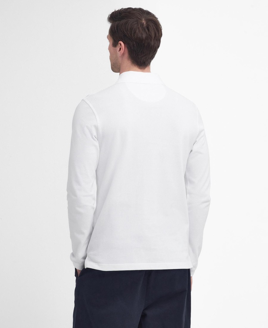 een onmisbaar poloshirt met lange mouwen.