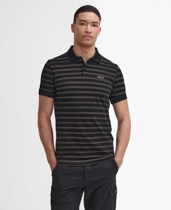 montague gestreept poloshirt met korte mouwen