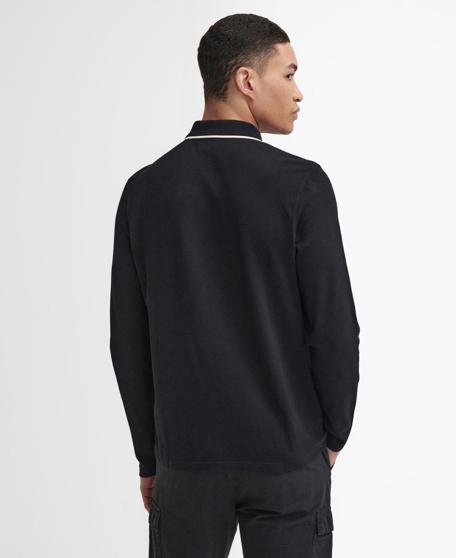 hampstead poloshirt met lange mouwen