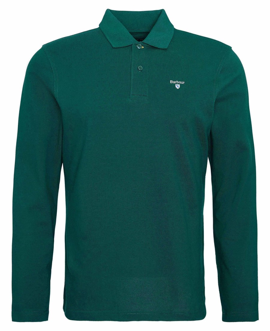 origineel sportpoloshirt met lange mouwen