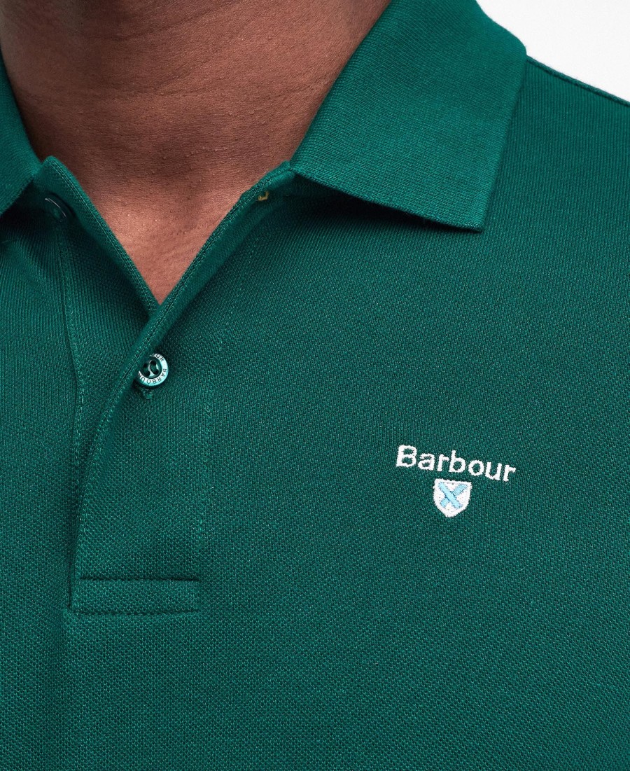 origineel sportpoloshirt met lange mouwen