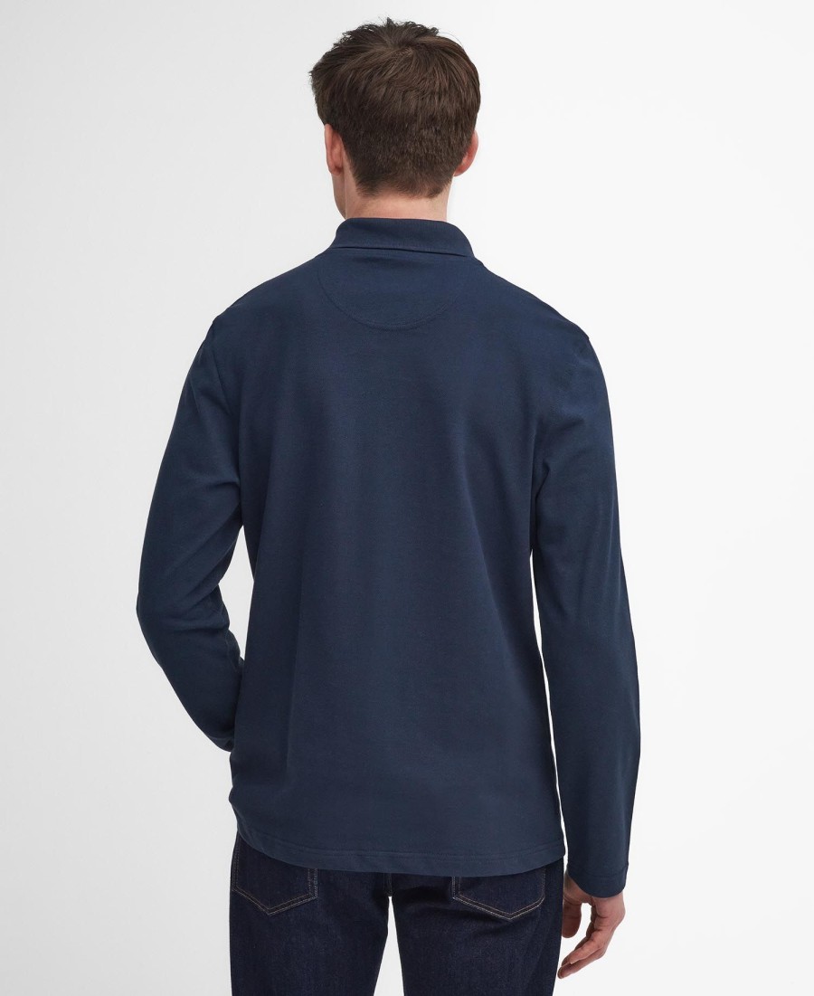 origineel sportpoloshirt met lange mouwen