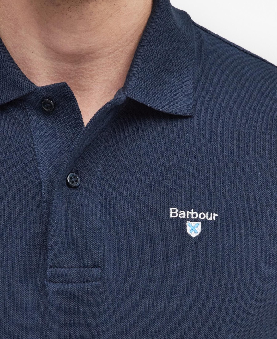 origineel sportpoloshirt met lange mouwen