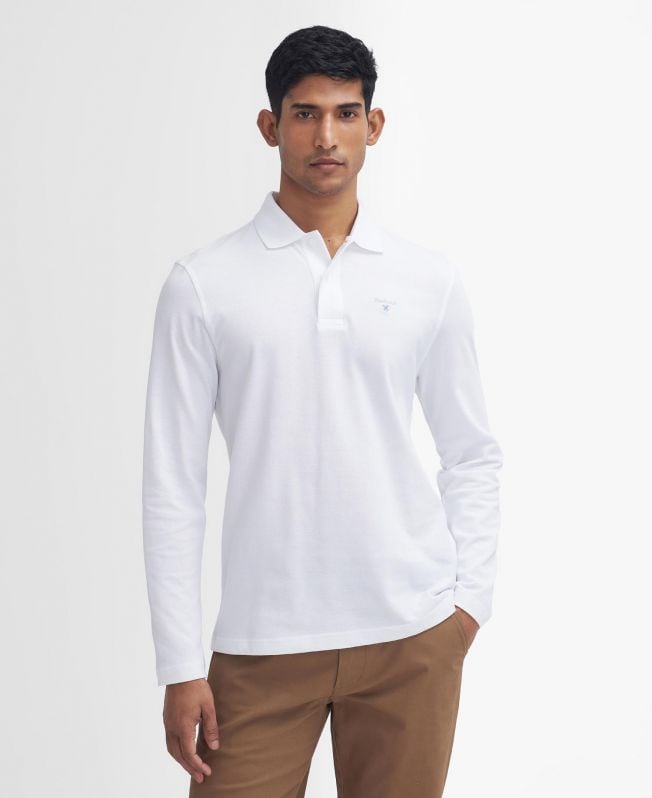 origineel sportpoloshirt met lange mouwen