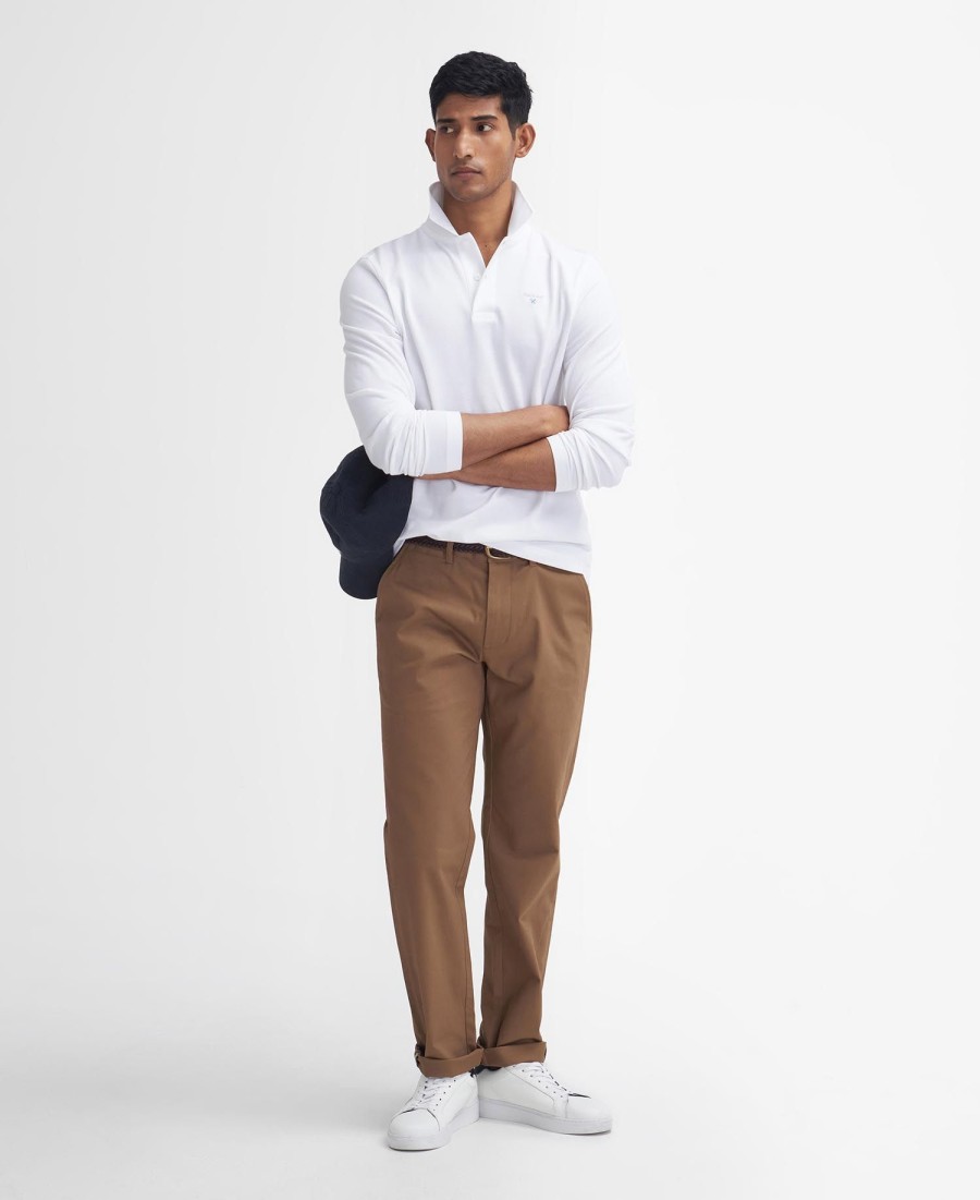 origineel sportpoloshirt met lange mouwen