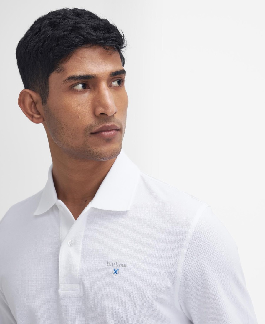 origineel sportpoloshirt met lange mouwen