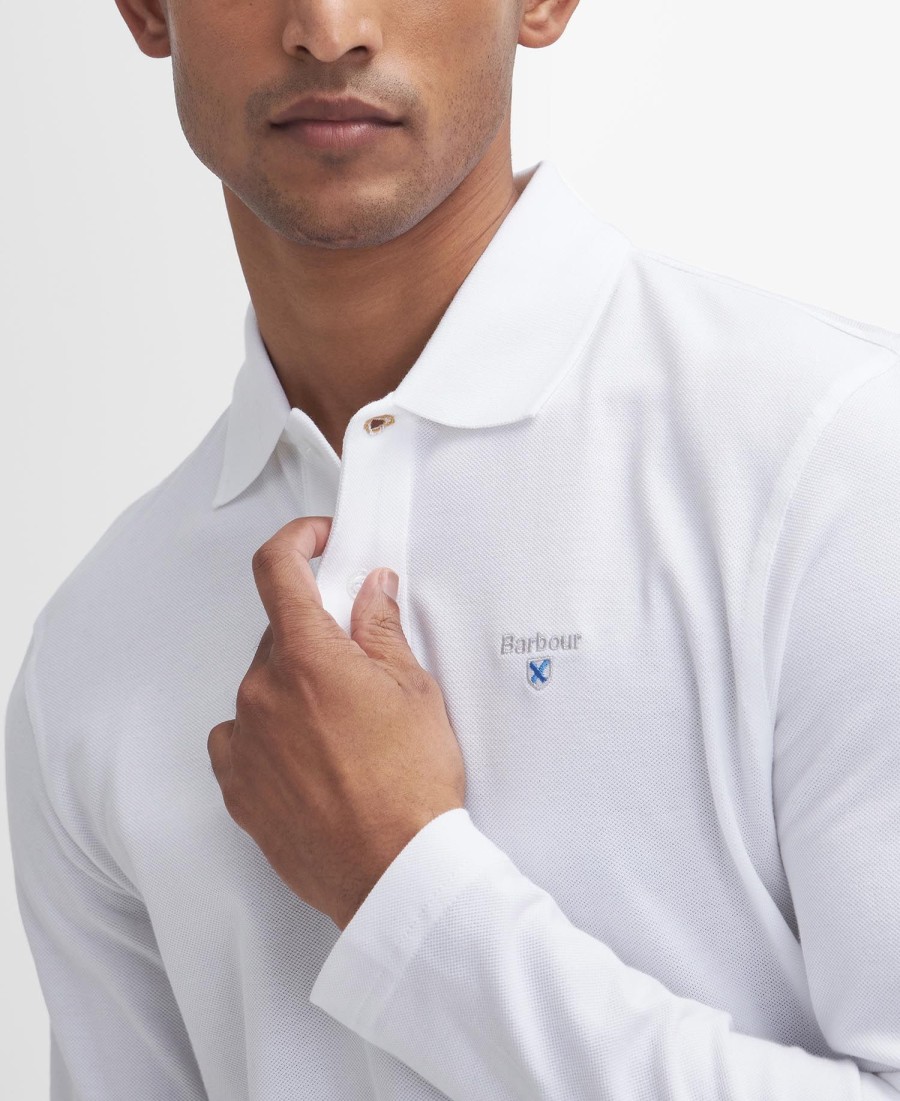 origineel sportpoloshirt met lange mouwen