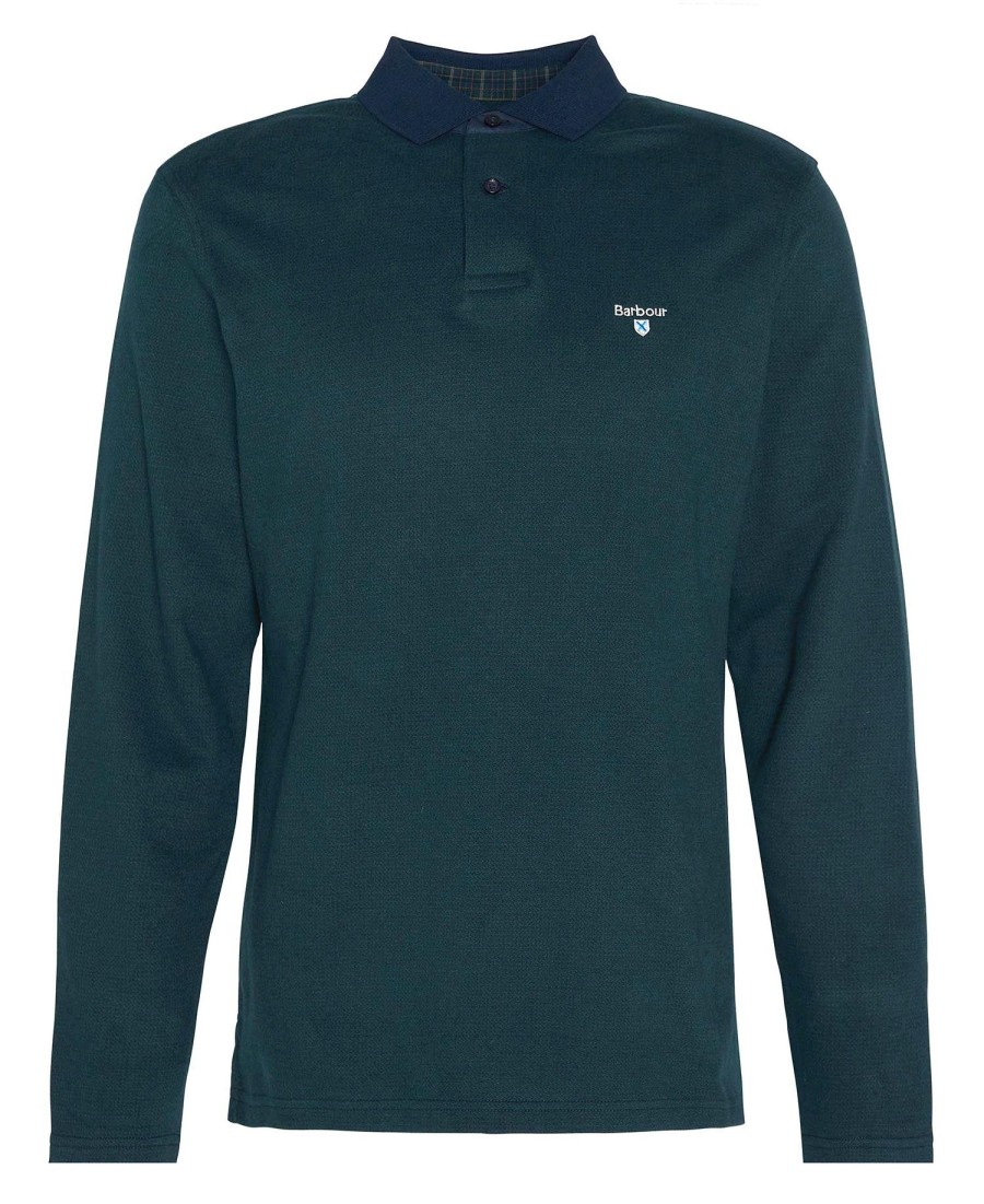walkford poloshirt met lange mouwen
