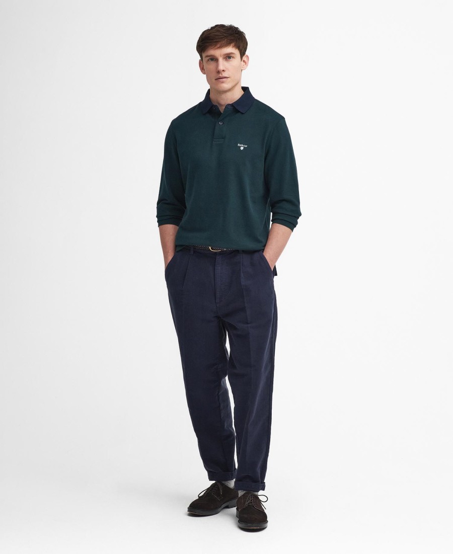 walkford poloshirt met lange mouwen