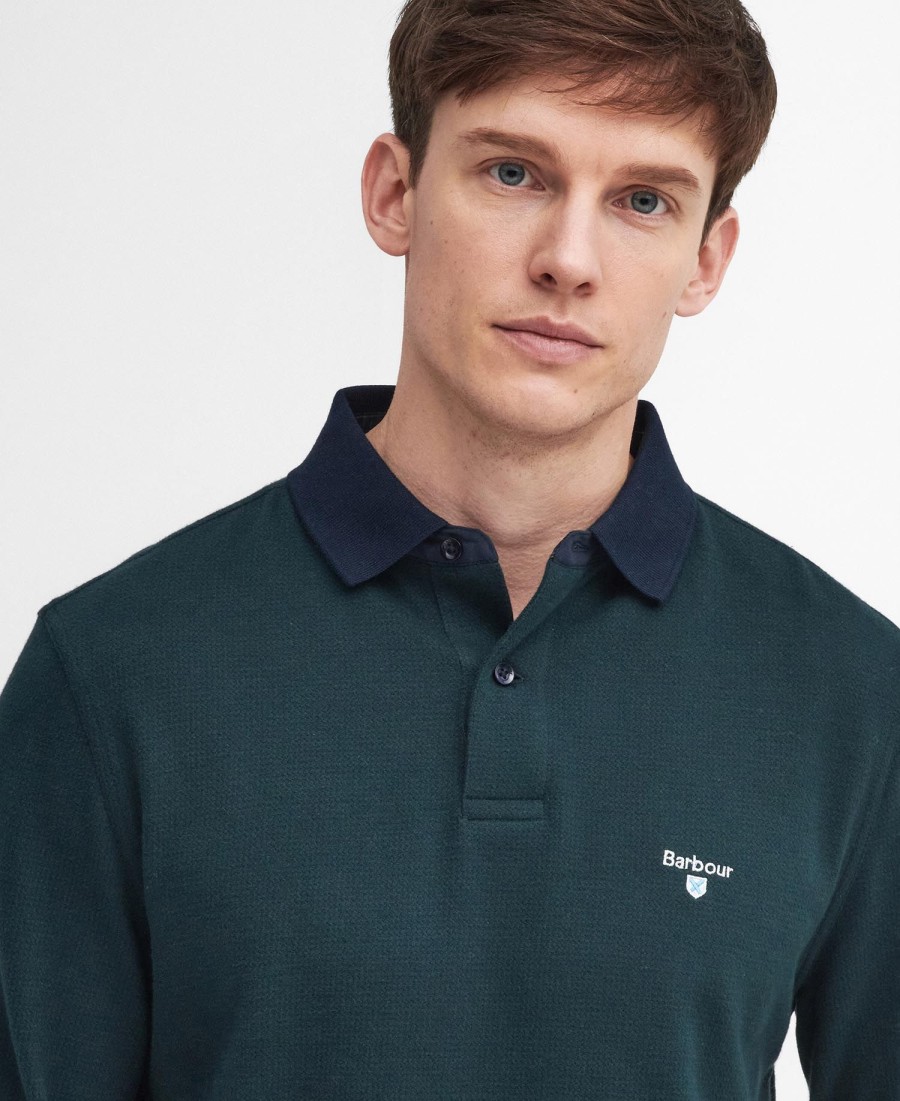 walkford poloshirt met lange mouwen