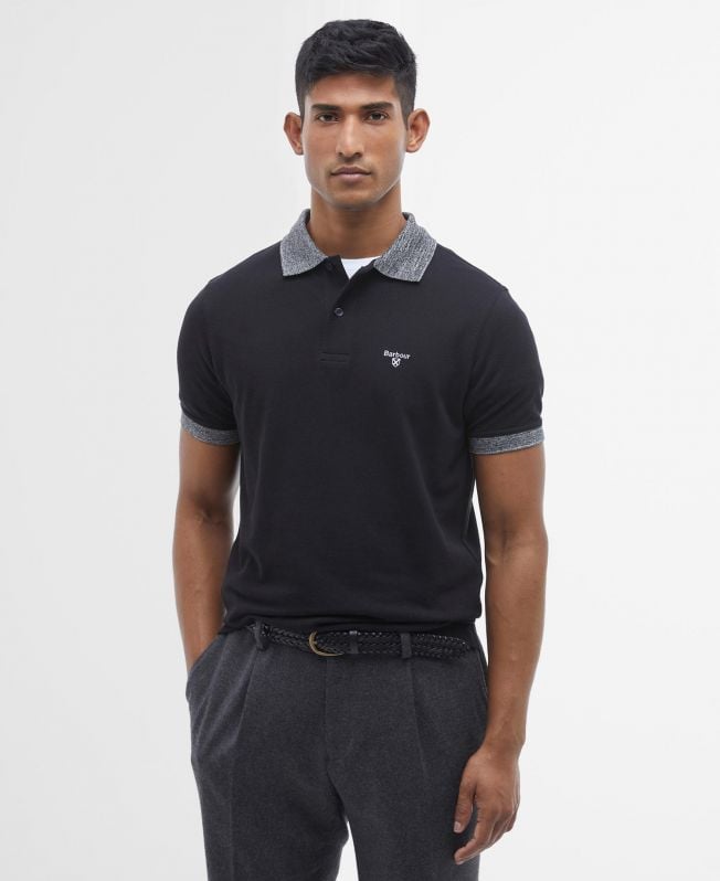 marlton poloshirt met korte mouwen getailleerd model.