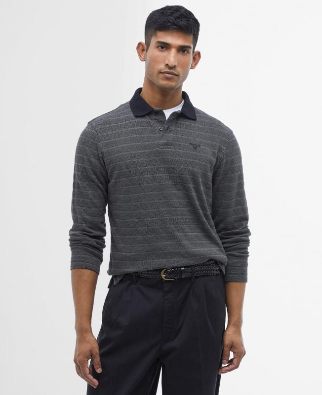 cleveland poloshirt met lange mouwen