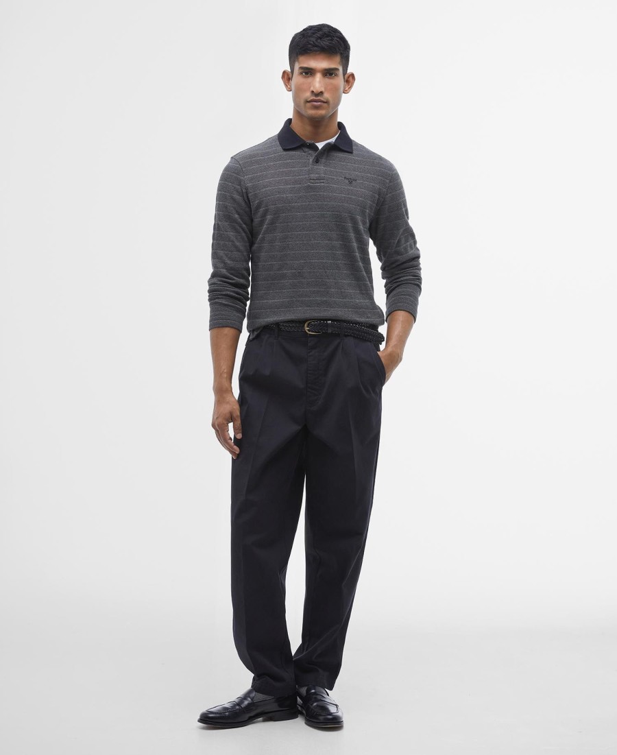 cleveland poloshirt met lange mouwen