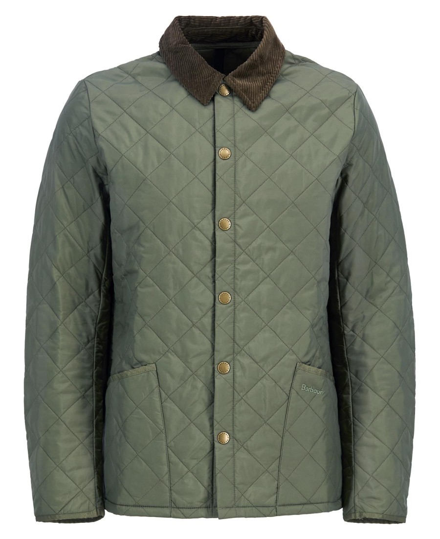 heritage liddesdale gewatteerde jas