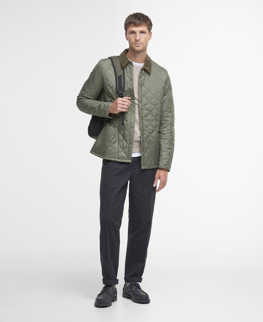 heritage liddesdale gewatteerde jas