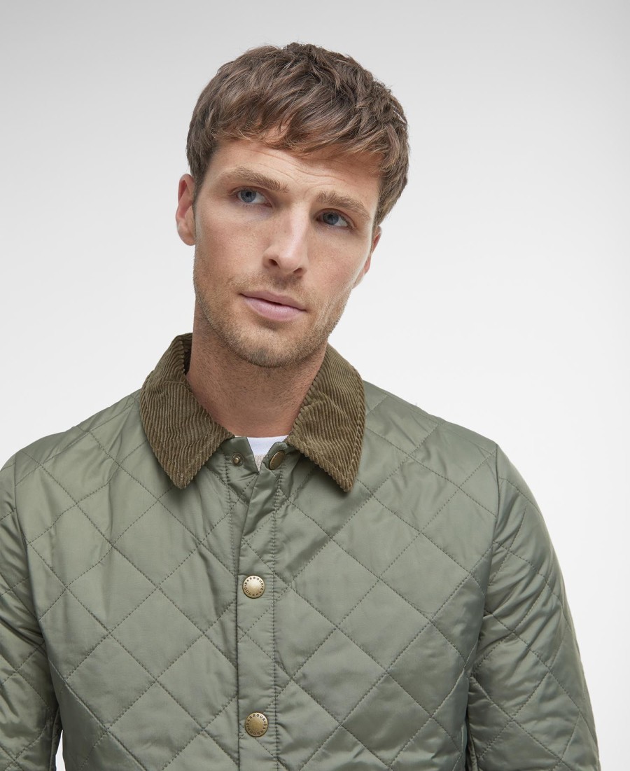 heritage liddesdale gewatteerde jas