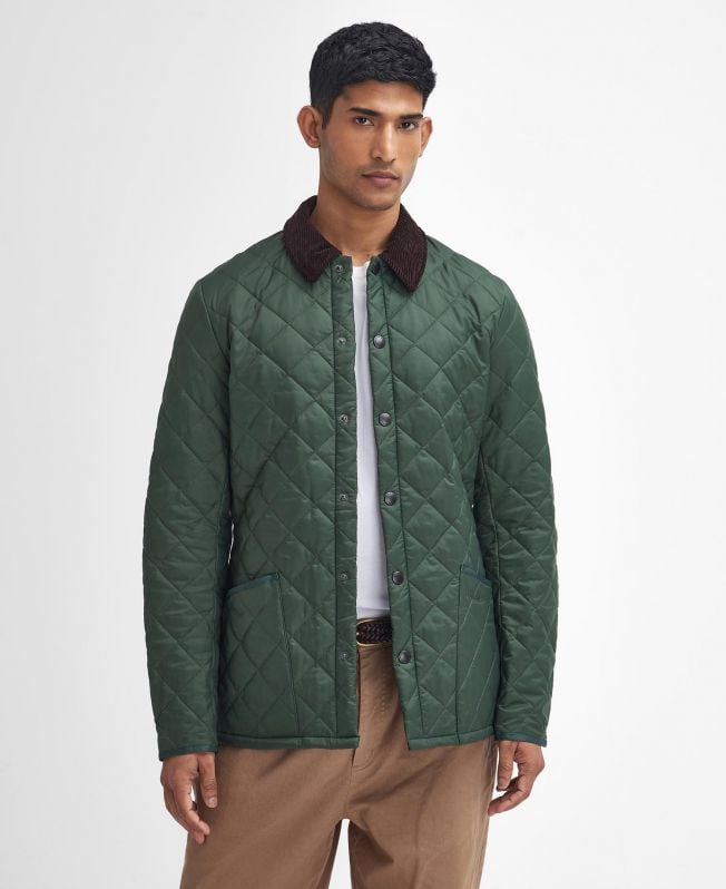 heritage liddesdale gewatteerde jas