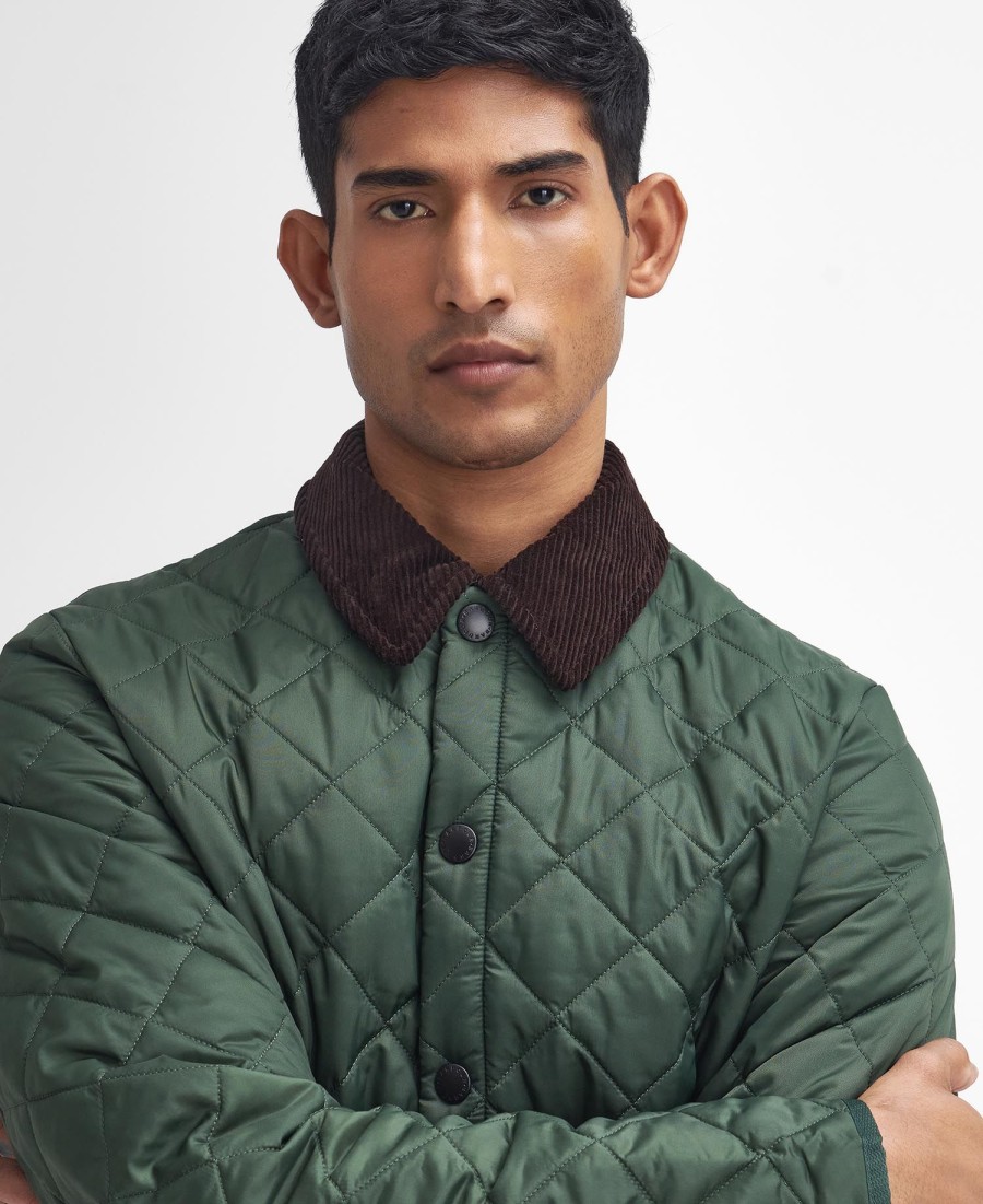 heritage liddesdale gewatteerde jas