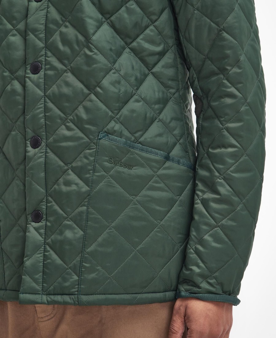 heritage liddesdale gewatteerde jas