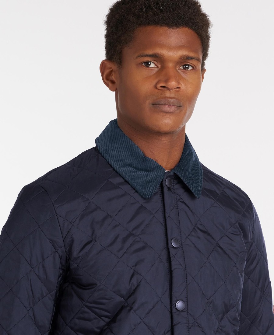 heritage liddesdale gewatteerde jas