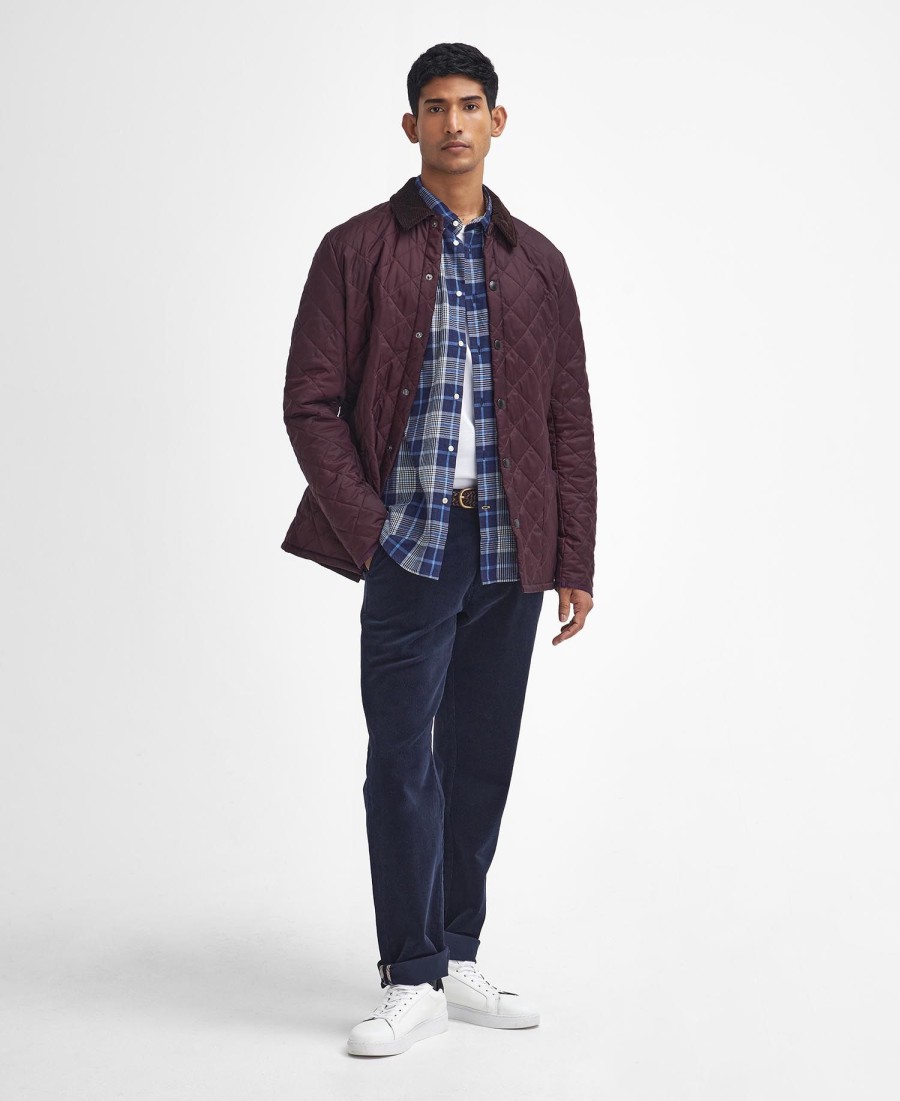 heritage liddesdale gewatteerde jas