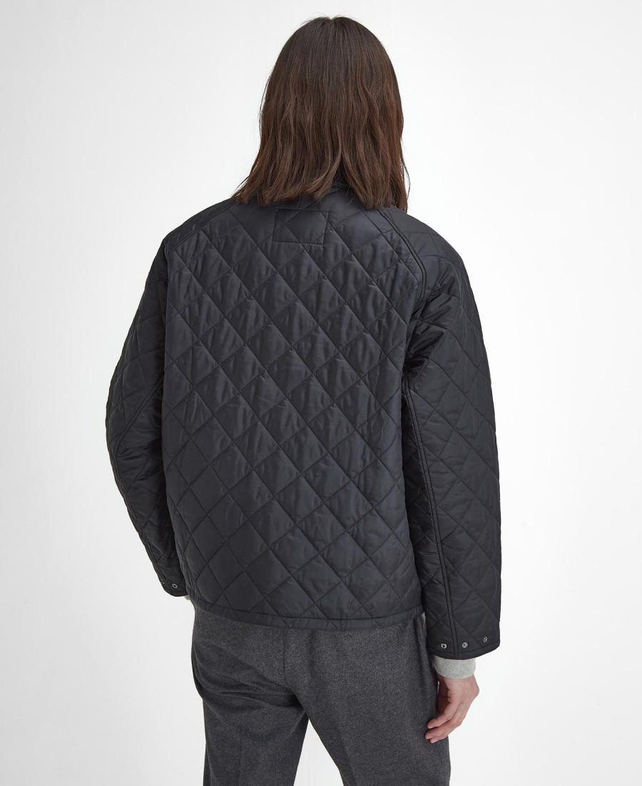oversized gewatteerde transportjas
