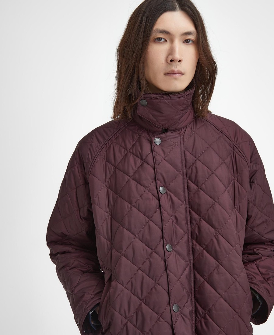 oversized gewatteerde transportjas