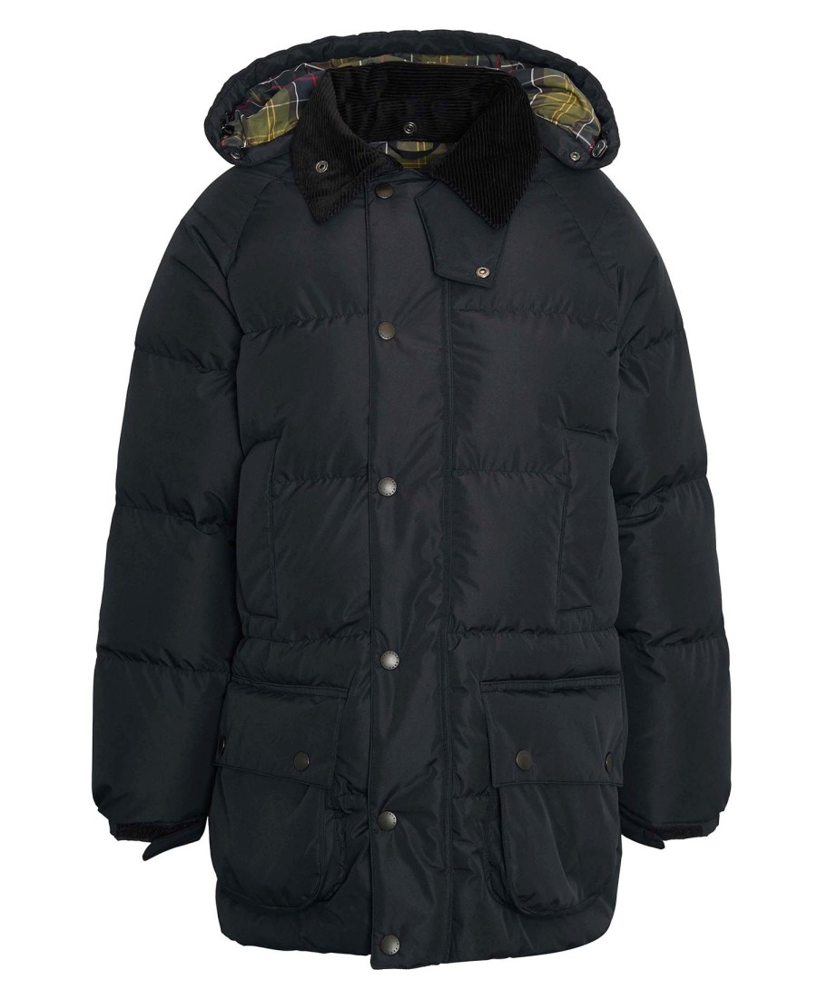 beaufort gewatteerde oversized jas
