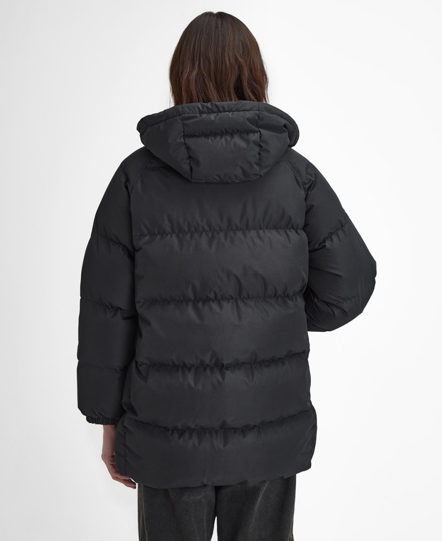beaufort gewatteerde oversized jas
