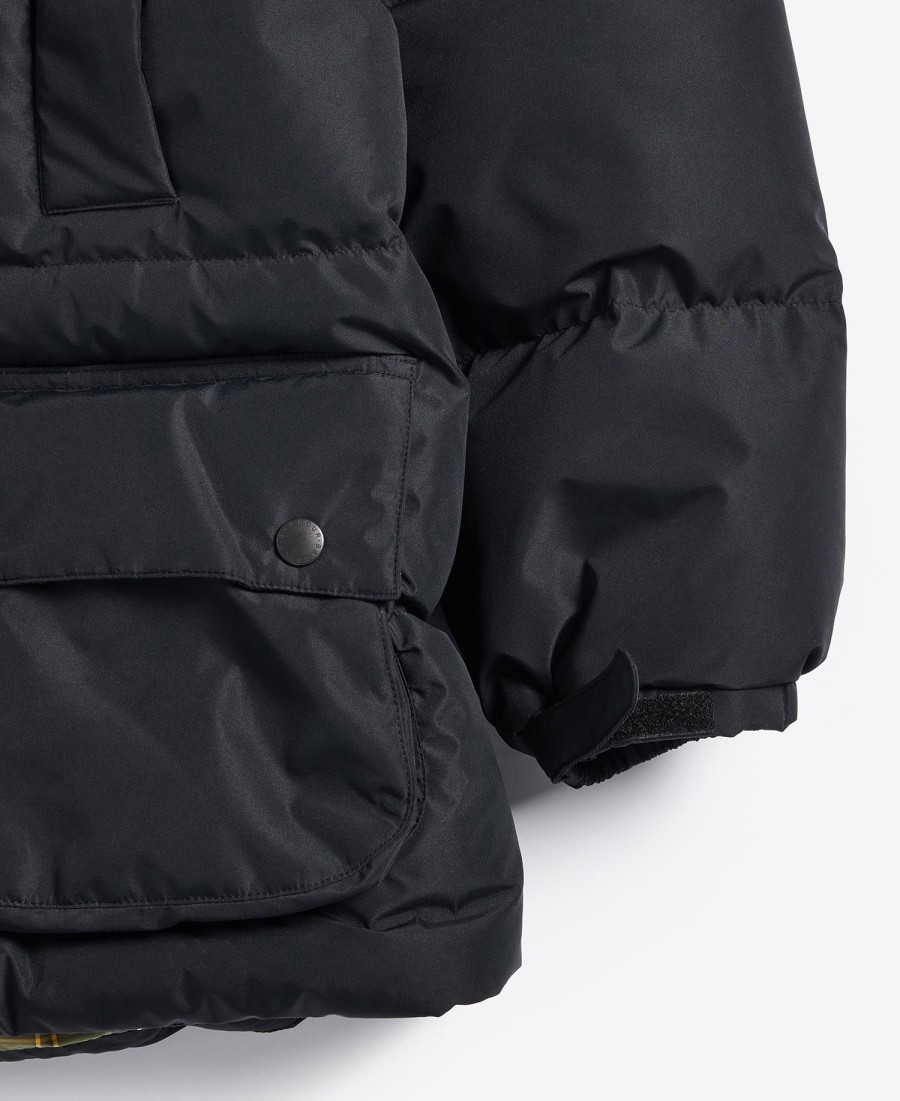 beaufort gewatteerde oversized jas