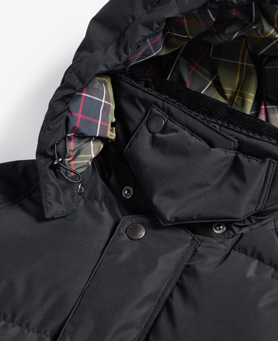 beaufort gewatteerde oversized jas