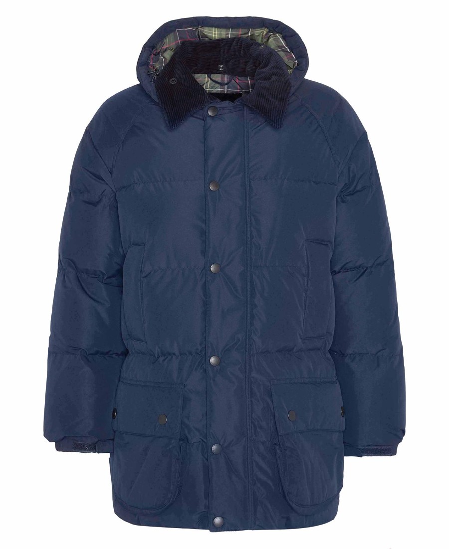 beaufort gewatteerde oversized jas