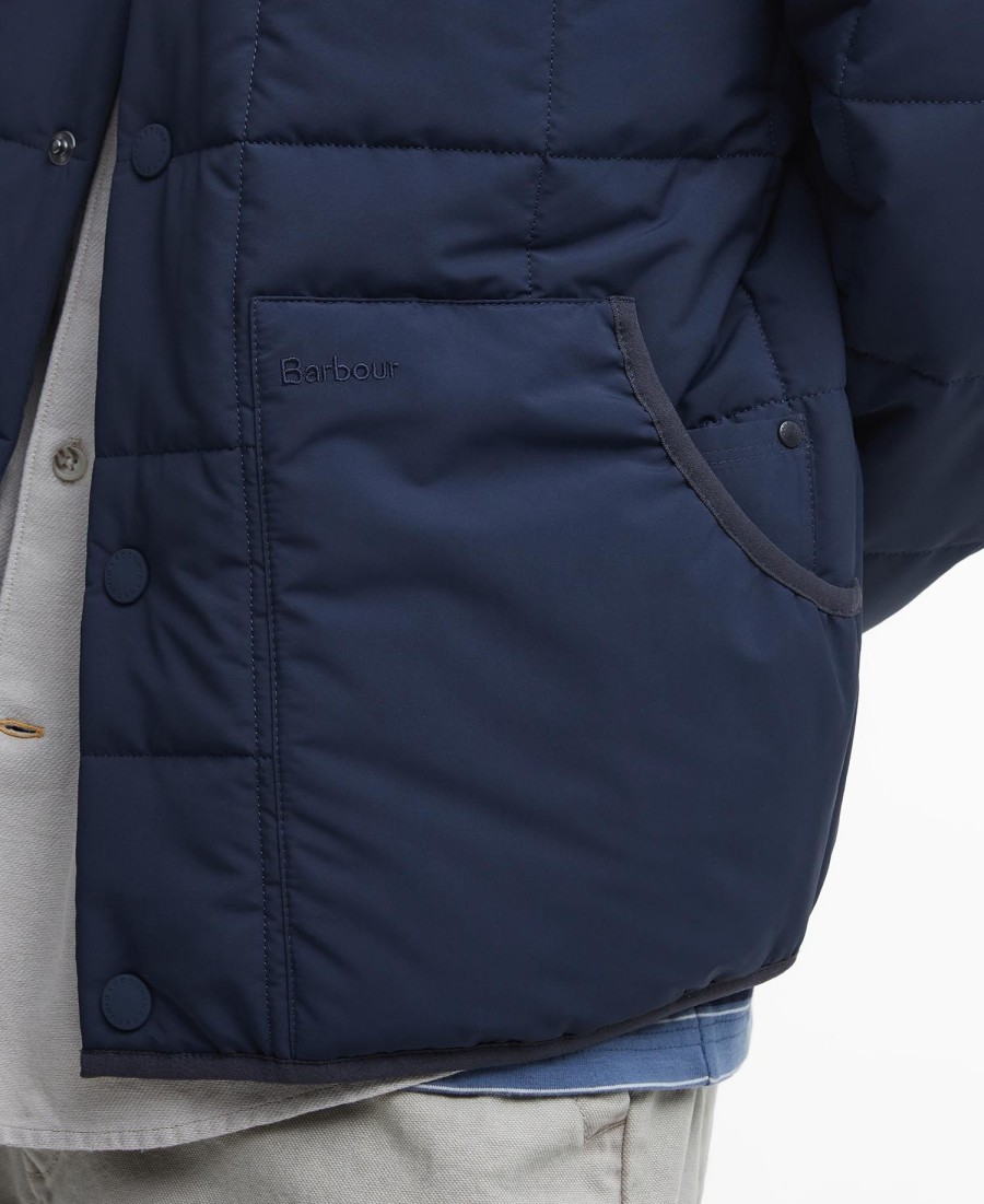 gewatteerde shoreman-jas